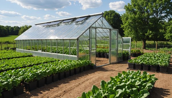 Maximisez vos récoltes grâce aux serres photovoltaïques